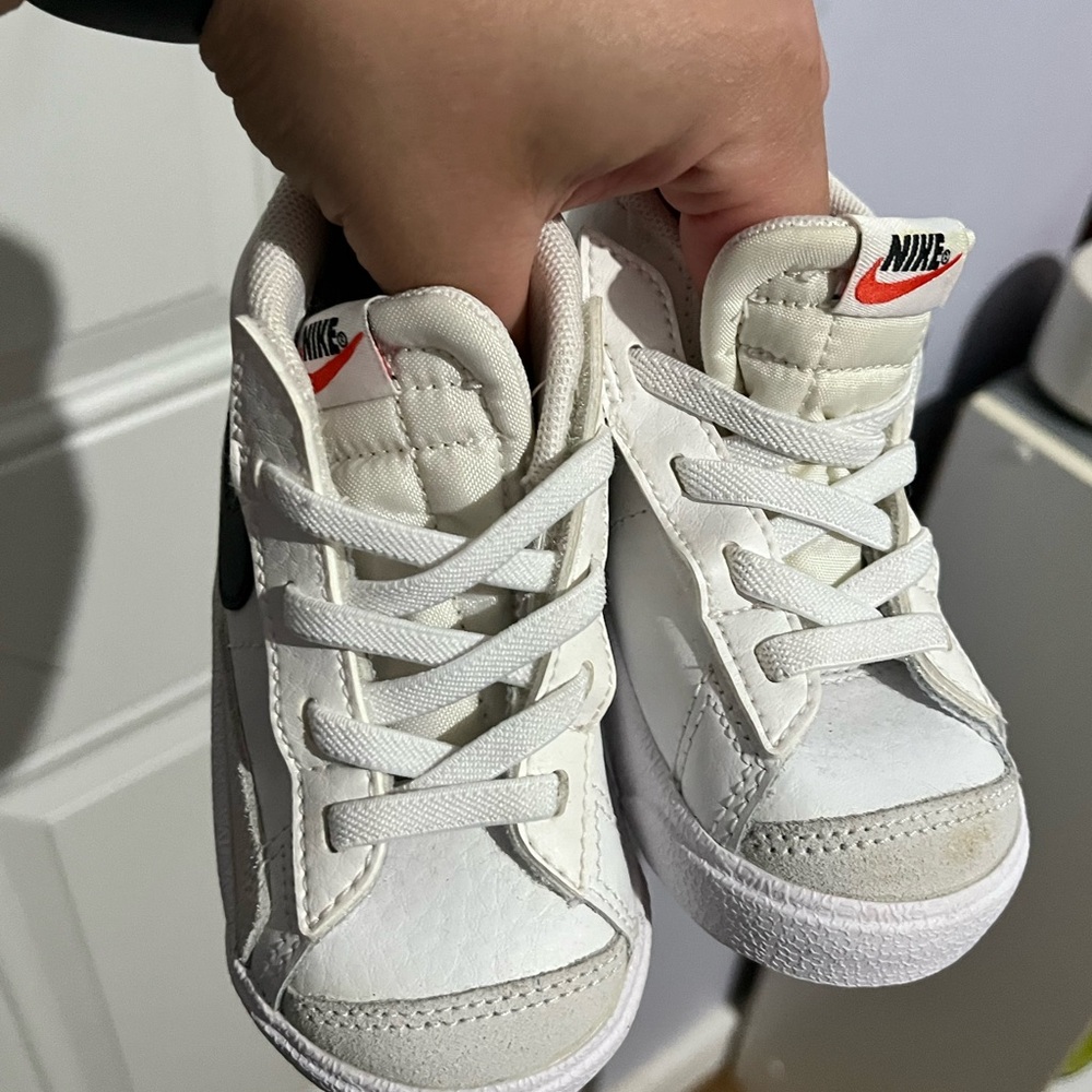 NWT - Nike Kids White Sneakers